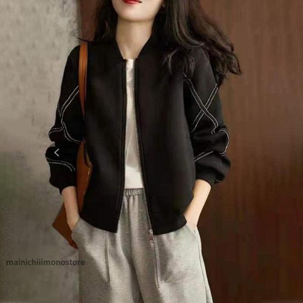 ブルゾン レディース ブルゾン 春アウター 春服 マウンテンパーカー パーカー カジュアル スタジャ...