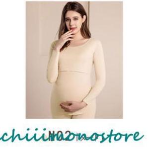 マタニティ 授乳インナー 温か 保温 秋 冬 ...の詳細画像2