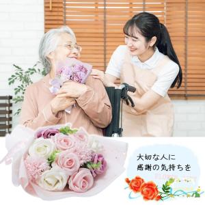 ソープフラワー 母の日 プレゼント 11本 花...の詳細画像3
