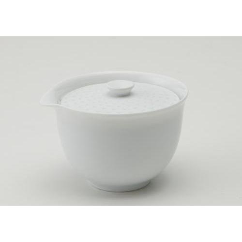 美濃焼 化粧箱入り茶白 宝瓶急須 玉露淡緑　　日本製