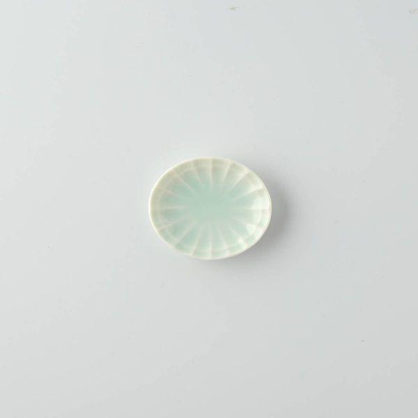 美濃焼 深山(miyama.) suzuneすずね 箸置き 緑青磁　　日本製