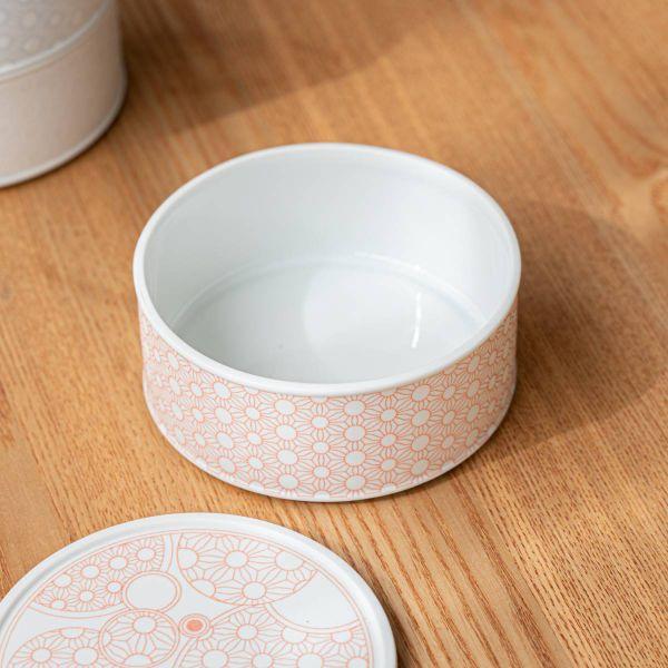 美濃焼 深山(miyama.) Suuun サーーーン おつまみ重箱 (本体単品)  朱赤　　日本製