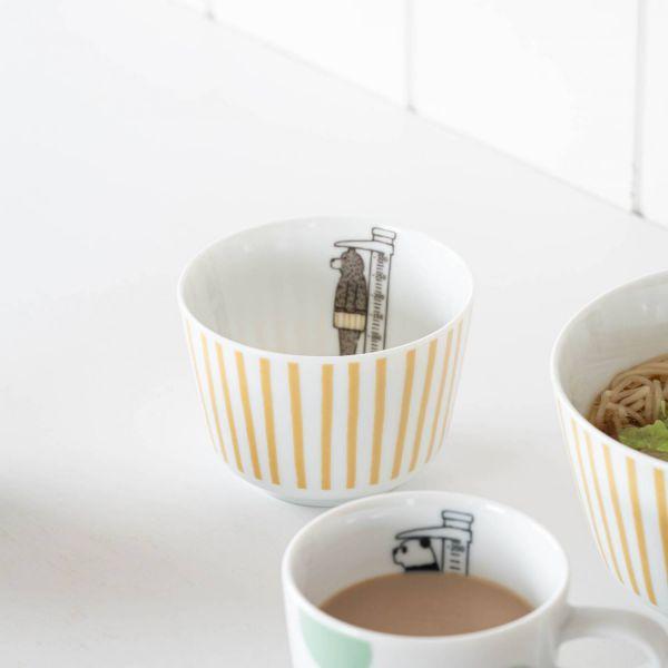 美濃焼 だいたい計れる クマ スープボウル　　日本製