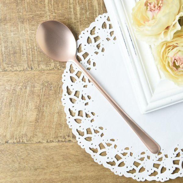 燕三条 レトロエレガンテ ピンクゴールド ロングスプーン　　日本製