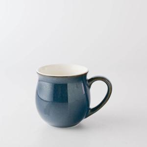 美濃焼 パルファン 10.4cmコーヒーカップ ディープブルー(高さ:7.3cm)　　日本製｜puticafe