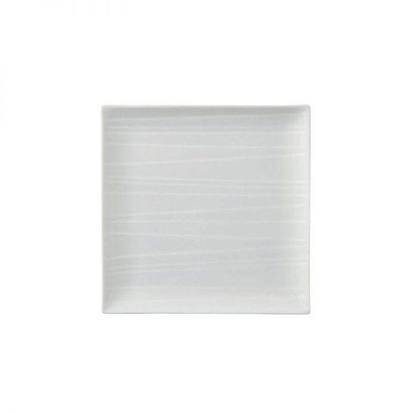 美濃焼 小田陶器 SoSo(そそ) 21正角皿 白 　　日本製
