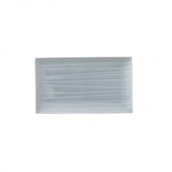 美濃焼 小田陶器 SoSo(そそ) 2414長角皿 薄墨 　　日本製