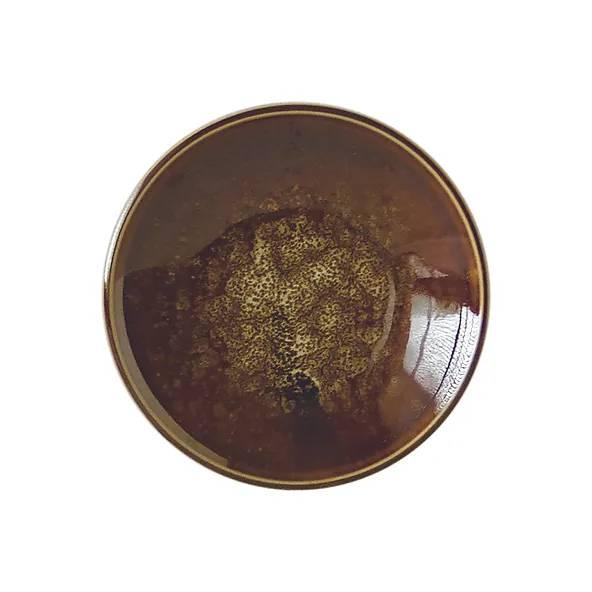 テラ グラーズ キャラメリゼ スモールプレート 12.5cm　　日本製