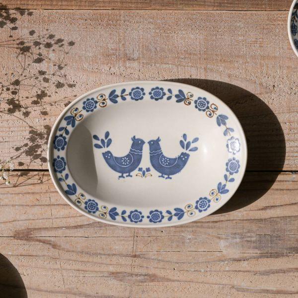 美濃焼 Kyyhkynen キューフキュネン 23.5cmベーカー　　日本製