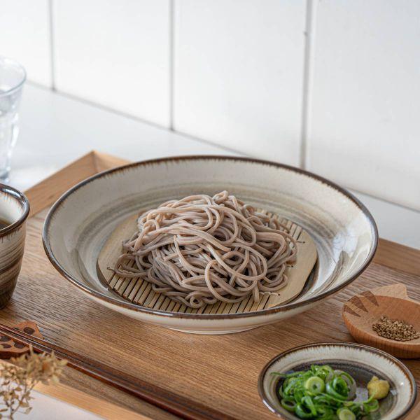 美濃焼 市原製陶 いえねこ 23cm深皿 キジトラ(茶)　　日本製