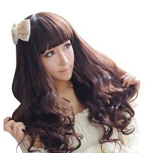 ロング 耐熱 ウィッグ 女性 用 女装 用 ネット 付の商品画像