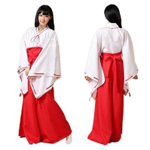 巫女 衣装 足袋付 コスチューム レディース 巫女装束