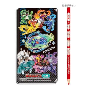 ショウワノート ポケモン 色鉛筆 12色 4901772691037 新入学文具 [M便