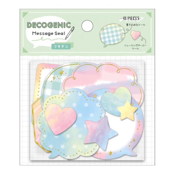 デコジェニックメッセージシール　フキダシ柄　114427　[M便 1/10]