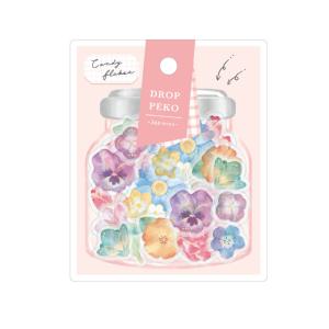 CRUX（クラックス） ドロップペコステッカー フラワー柄 117918 [M便 1