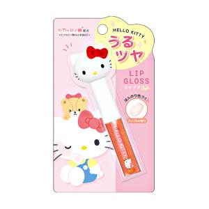 ハローキティ ハローキティ マスコット付き リップグロス アップルの