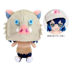 BANDAI 鬼滅の刃 Chibiぬいぐるみ 嘴平伊之助柄 2028 [M便 1/2 BANDAI 鬼滅の刃 Chibiぬいぐるみ 嘴平伊之助柄 2028 [M便 1/2
