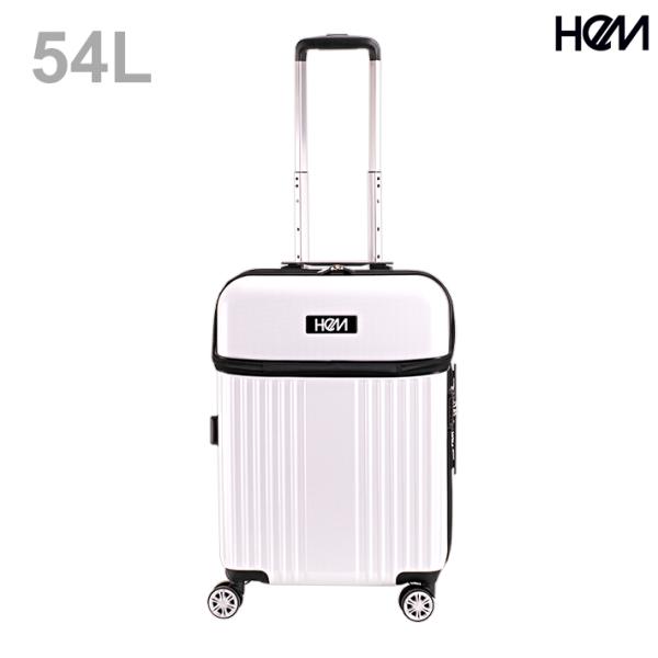 HeM　リム　スーツケース　M　54L　ホワイト　39-50710