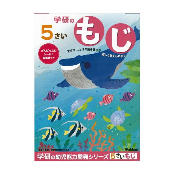 学研ステイフル　5歳のワーク　もじ　N048-07 [M便 1/1]