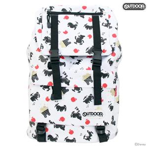 あちゃちゅむ むちゃちゃ × Disney 白雪姫 総柄 リュック バックパック Disney（ディズニー） OUTDOOR＜アウトドアプロダクツ＞×ディズニー
