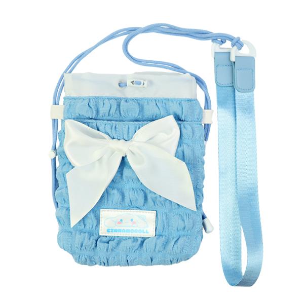 [25％OFF]シナモロール　ポップコーン　ショルダーポーチ　スカイ　SR1381SK-9　[M便 ...