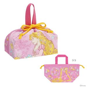 ディズニープリンセス　ランチ巾着　ラプンツェル柄　KB7　[M便 1/3]