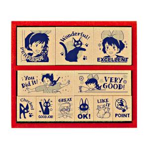 ビバリー　魔女の宅急便　英語の木製ごほうびスタンプ　SDH-118　[M便 1/4]