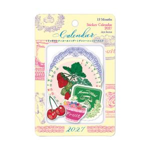 いのうえ彩　2027年　ステッカーカレンダー　1000140708　[M便 1/4]［予約販売9月発送予定］