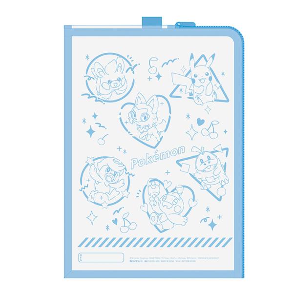 ポケモン　連絡袋　A4　4901772891130　新入学文具　名入れ無料　[M便 1/1]