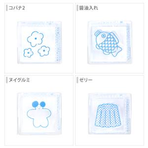 キングジム 透明スタンプ 氷印 小サイズ 8柄...の詳細画像2
