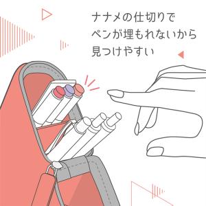 ソニック カクスタ ポータブルペン立て シリコ...の詳細画像4