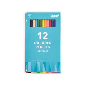トンボ鉛筆 イッポ ソフトケース入色鉛筆 12...の詳細画像4