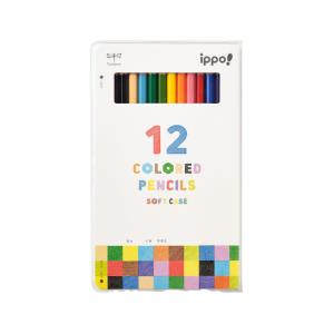 トンボ鉛筆 イッポ ソフトケース入色鉛筆 12...の詳細画像5
