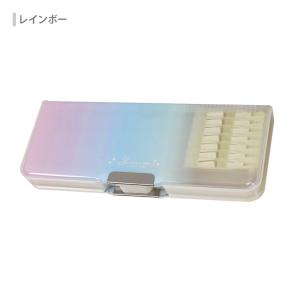 クツワ ゆめいろグラデーション 筆箱 両面 コ...の詳細画像2