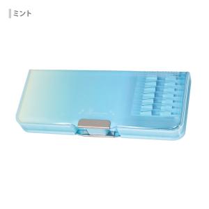 クツワ ゆめいろグラデーション 筆箱 両面 コ...の詳細画像4