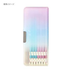 クツワ ゆめいろグラデーション 筆箱 両面 コ...の詳細画像5