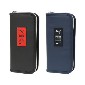 プーマ ペンケース 大容量 筆箱 PUMA 2つのファスナーポケットつき