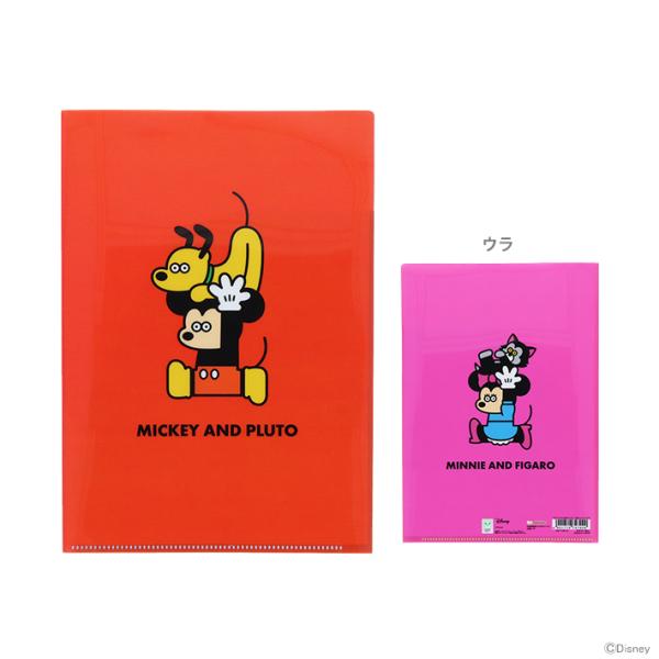 ディズニー　ミッキーマウス　クリアファイル　A5W　MSC柄　4901770797090　[M便 1...