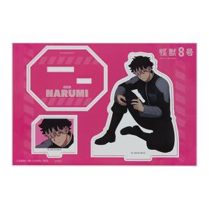 怪獣8号 アクリルMEGAフィギュア 鳴海弦 ジャンプキャラクターズ