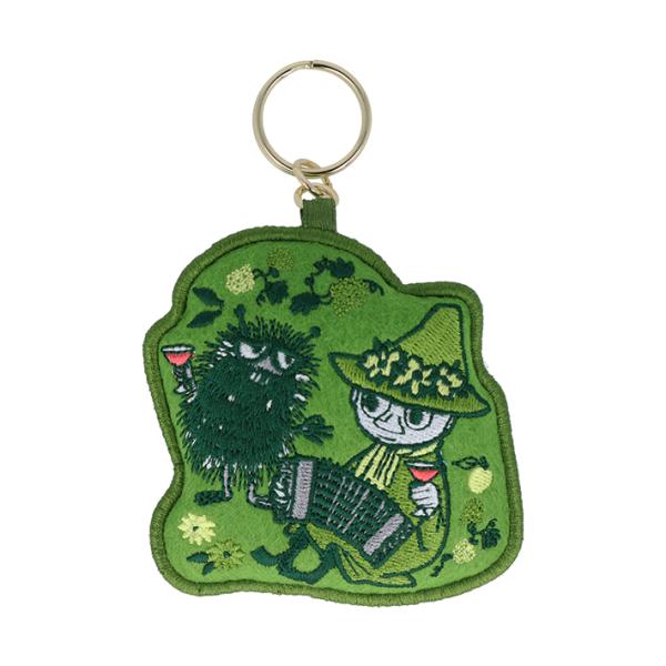 ムーミン　刺繍キーホルダー　なかま柄　4901770734613　[M便 1/8]