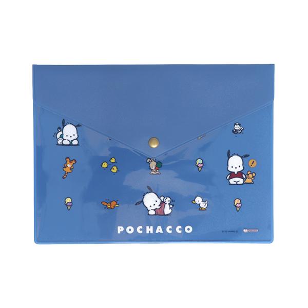 レトロサンリオキャラクターズ　フラットケースA5　ポチャッコ柄　4901770721415　[M便 ...