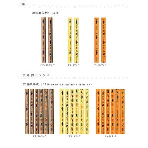 シブヤオリジナル鉛筆 2B 六角軸 12本組 ...の詳細画像4