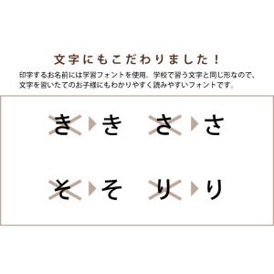 シブヤオリジナル お名前シール 耐水性ラミネー...の詳細画像5