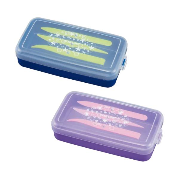 クツワ　学校ねんどケース 　2カラー　ST108　新入学文具　 [M便 1/1]