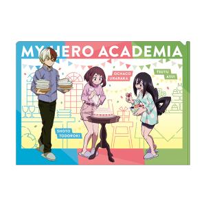 ヒロアカ　クリアファイル　麗日　緑谷　轟　帰省　僕のヒーローアカデミア ジャンプ（JUMP） 僕のヒーローアカデミア クリアファイル B 麗日お茶
