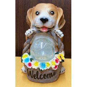 ソーラーライト 2個セット 犬 ドッグ わんち...の詳細画像2