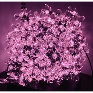 LED ソーラーライト イルミネーション サク...の詳細画像1