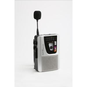 アウトレット AM FMラジオ ワイドFM対応 ラジオ録音 カセット再生 ACアダプター 乾電池対応 ミニラジカセ WM-868