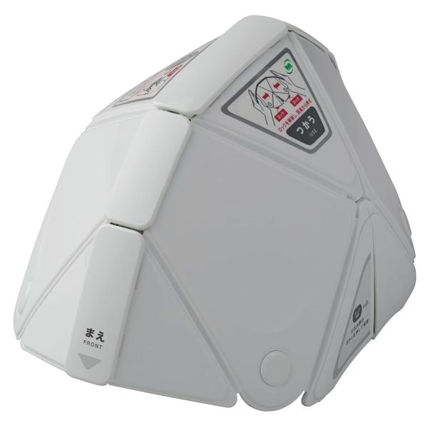 ミドリ安全 折りたたみ防災ヘルメット TSC-10 Flatmet フラットメット 国家検定合格品 ...