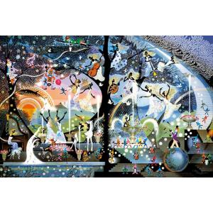 ジグソーパズル 1000ピース 藤城清治 愛の泉 (50x75cm) 1000-496